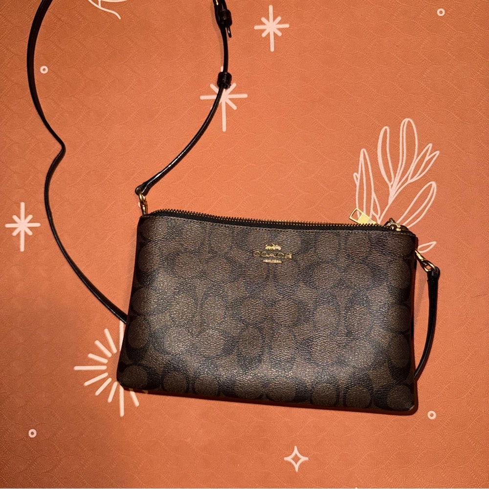 Coach Dark Brown Crossbody Bag